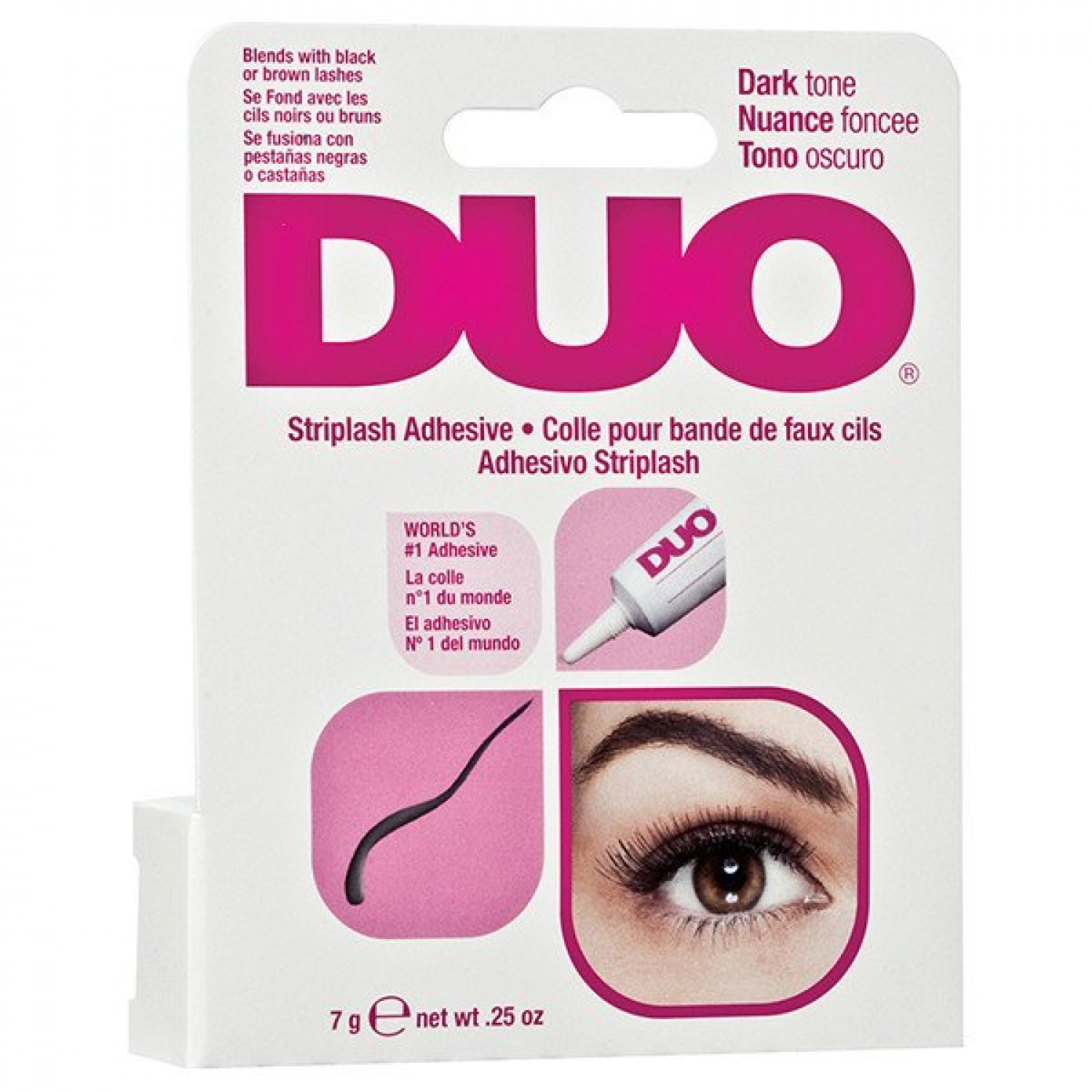 duo adhesive stripes clear